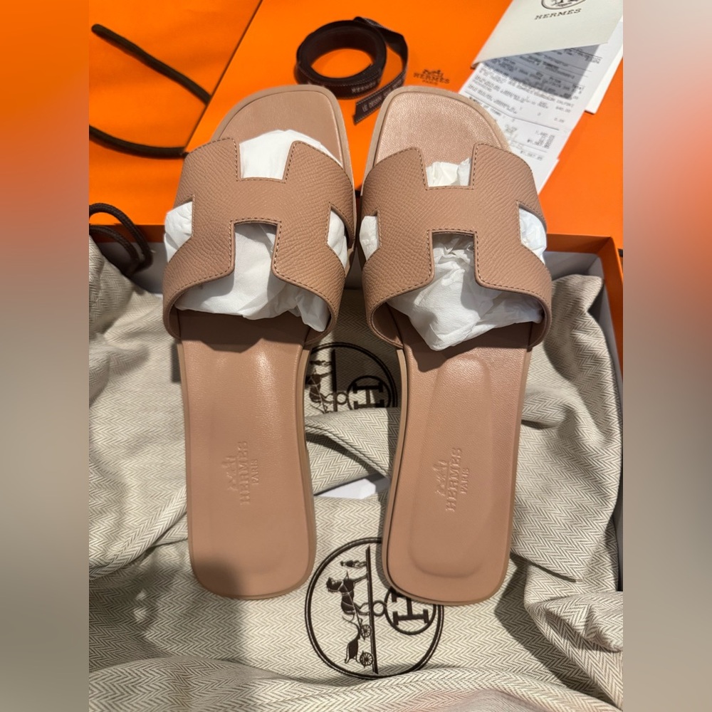 Hermes Oran Sandals - Authentic